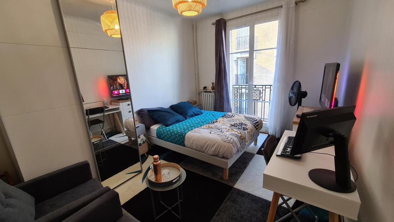 Residence Cosy, Chambre Privee Non Mitoyenne Avec Serrure Dans Un Appartement De 50 M Carres Bois-Colombes 外观 照片